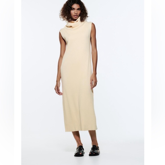 Zara long turtle dress - Picture 1 of 5